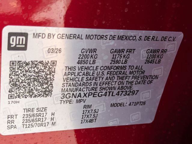 New 2026 Chevrolet Equinox LT w/ LPO, Floor Liner Package AWD/4WD image 34