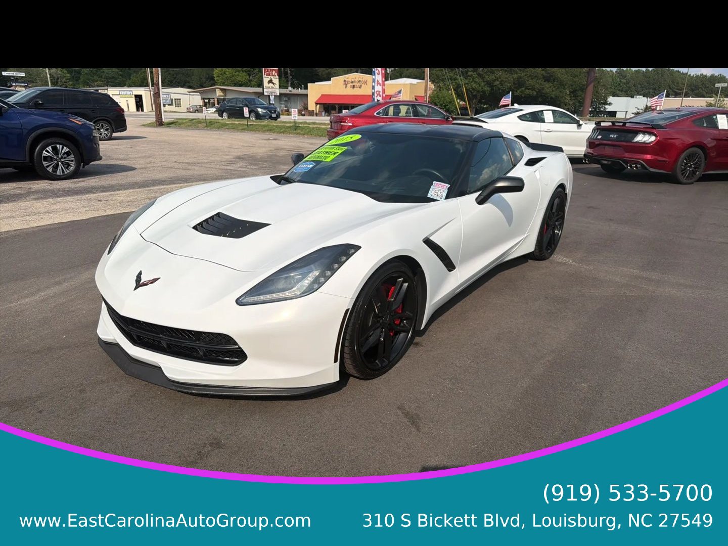 Used 2015 Chevrolet Corvette Stingray Coupe w/ 3LT Preferred Equipment Group