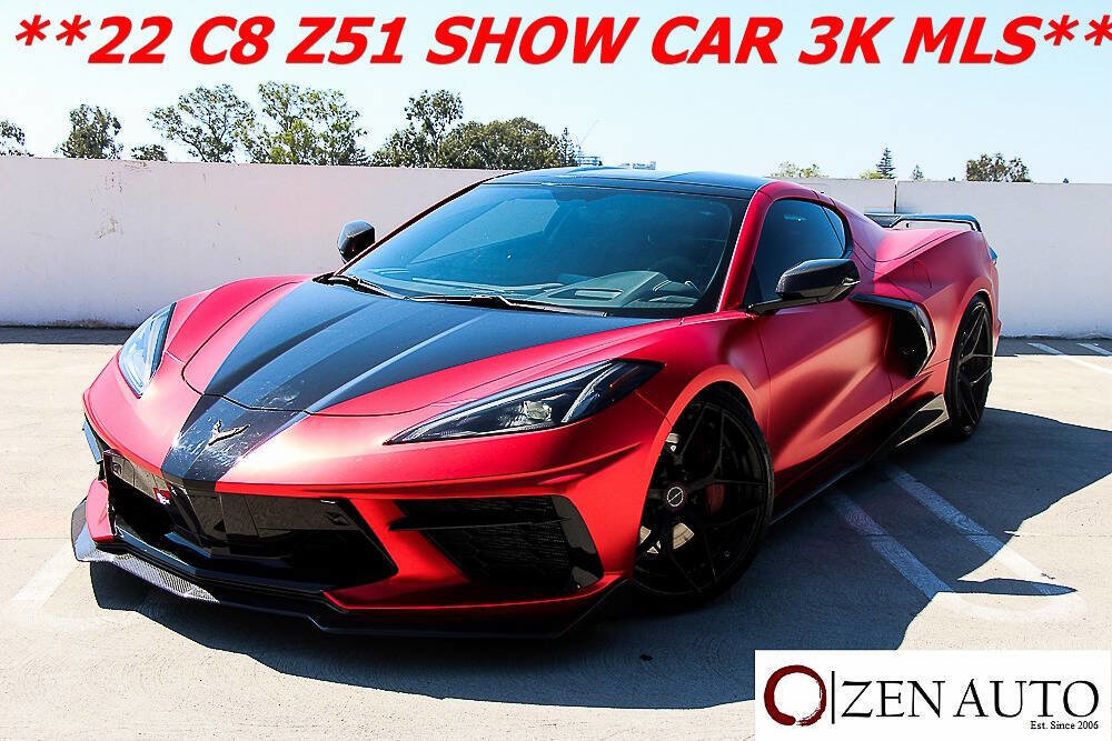 Used 2022 Chevrolet Corvette Stingray 3LT w/ Z51 Performance Package image 3