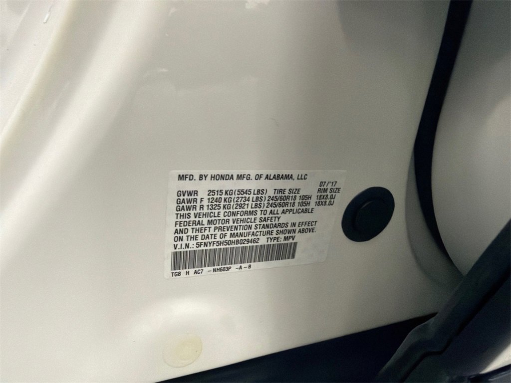 Used 2017 Honda Pilot EX-L image 33