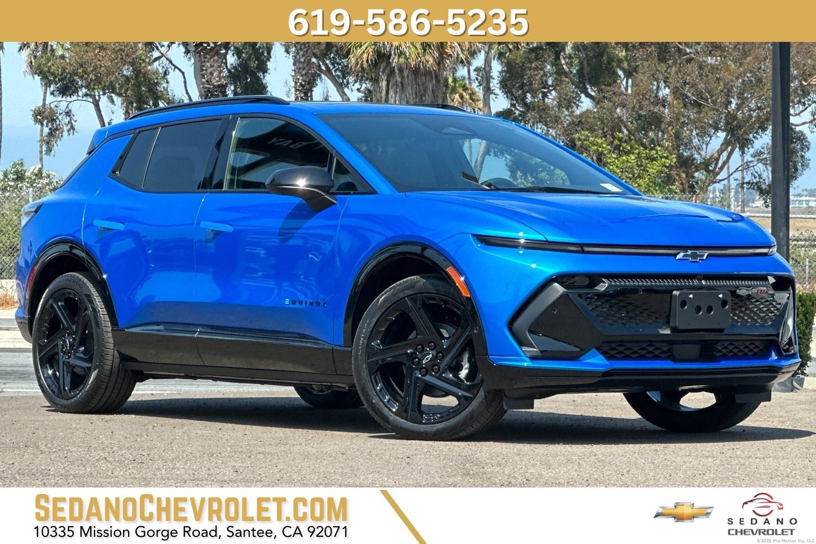 New 2025 Chevrolet Equinox EV RS w/ Active Safety Package 3 AWD/4WD image 1