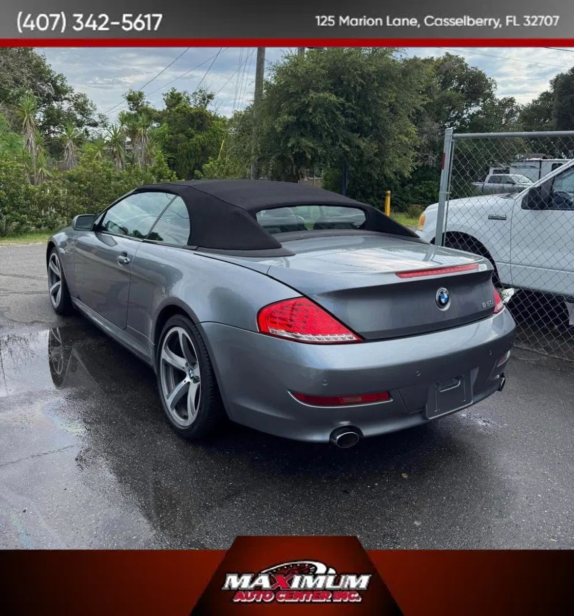 Used 2008 BMW 650i Convertible RWD image 6