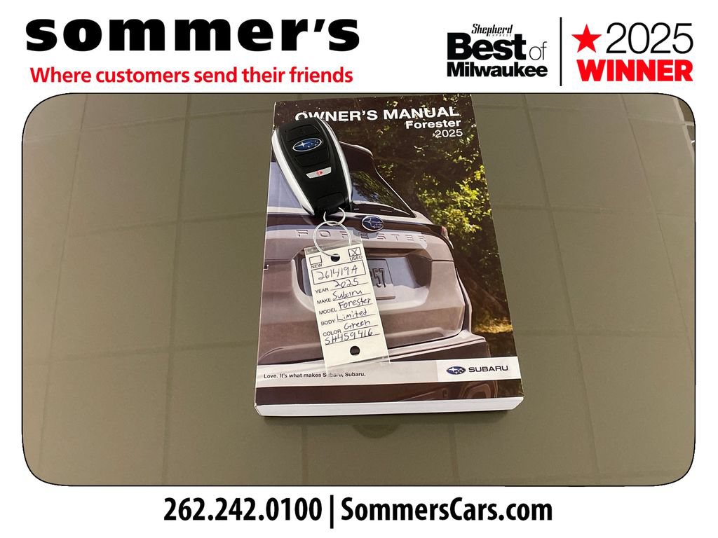Used 2025 Subaru Forester Limited w/ Popular Package #2 AWD/4WD image 26