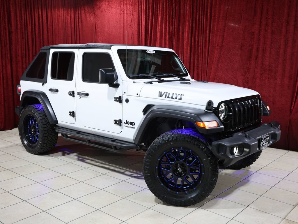 Used 2020 Jeep Wrangler Unlimited Sport AWD/4WD image 2