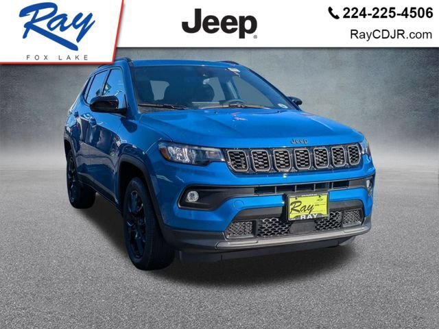 New 2026 Jeep Compass Latitude w/ Sun and Sound Group