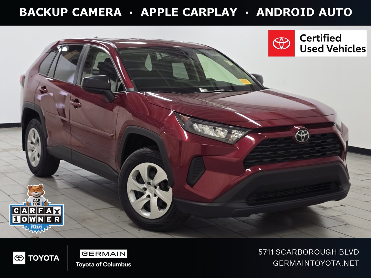 Certified 2022 Toyota RAV4 LE AWD/4WD image 1