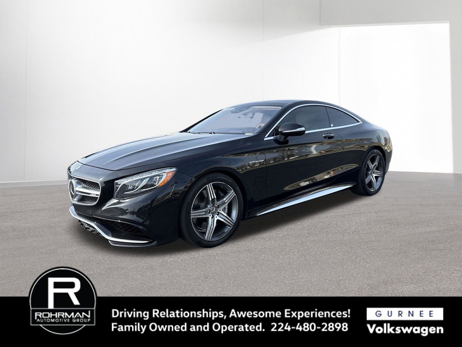 Used 2016 Mercedes-Benz S 63 AMG 4MATIC Coupe image 1