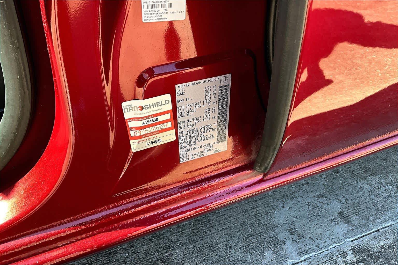 Certified 2024 Nissan Frontier SV w/ SV Convenience Package RWD image 35