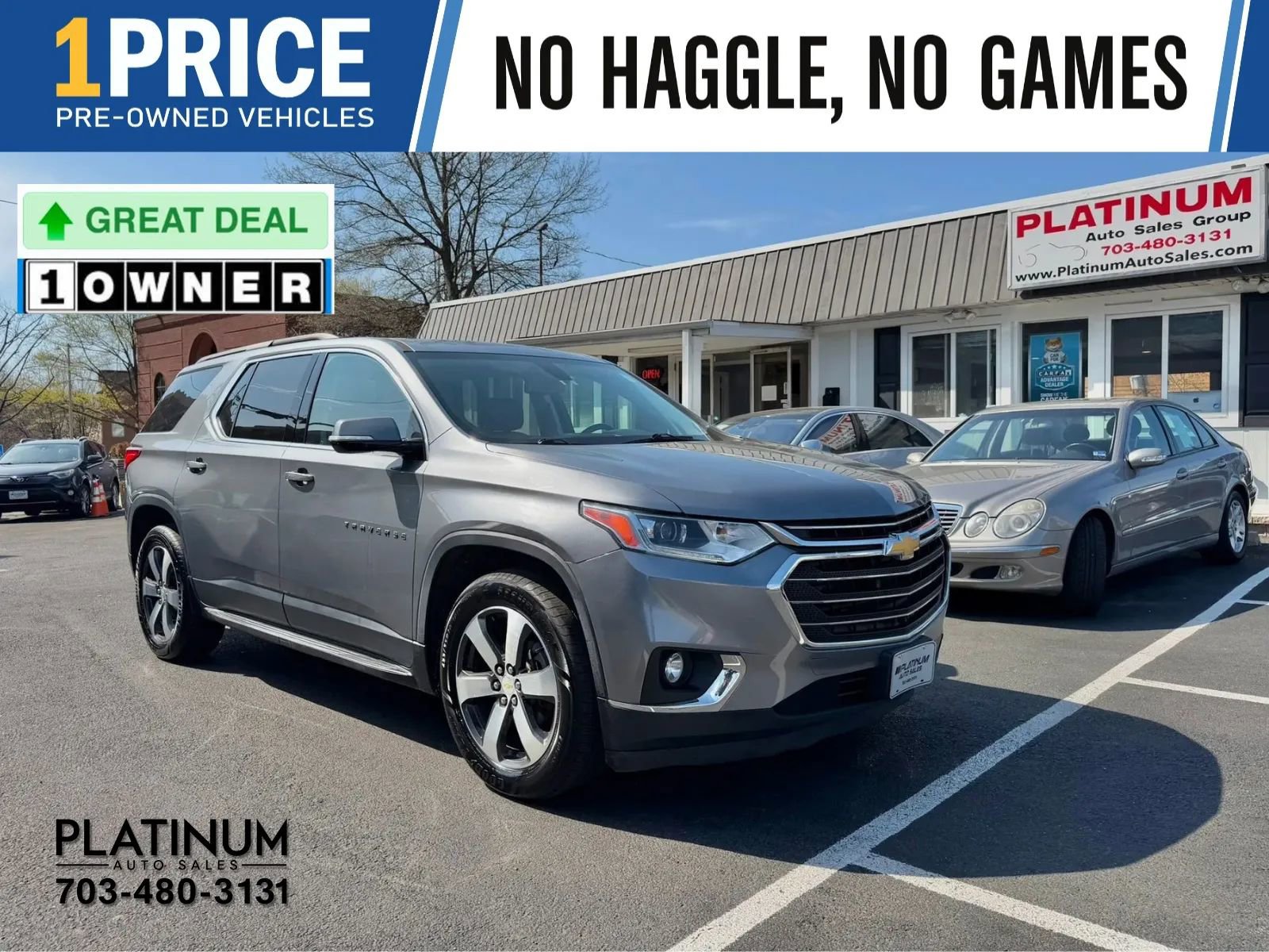 Used 2019 Chevrolet Traverse LT w/ LT Premium Package image 1