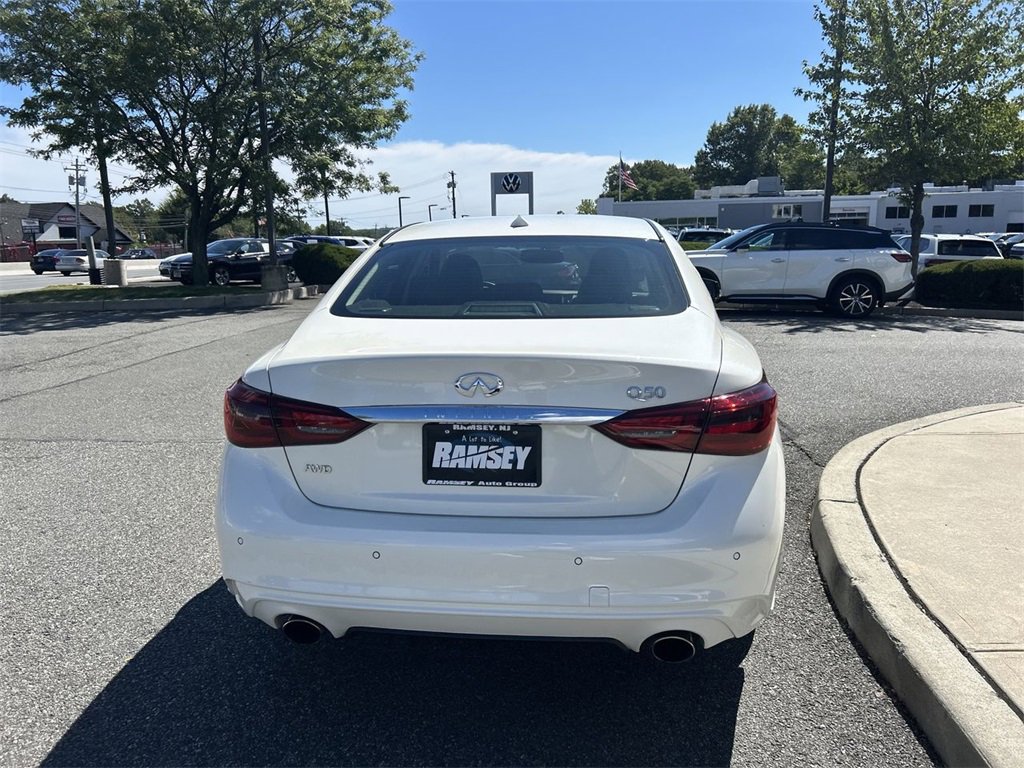 Certified 2023 INFINITI Q50 Luxe w/ Cargo Package image 7