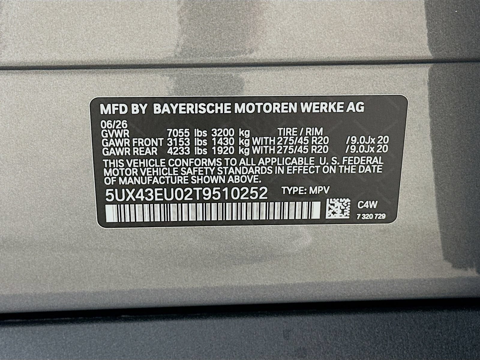 New 2026 BMW X5 xDrive50e w/ Executive Package AWD/4WD image 48