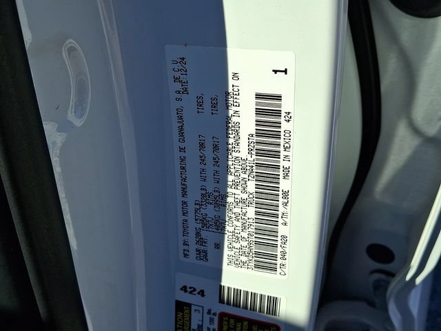 Certified 2025 Toyota Tacoma SR w/ SR Upgrade Package RWD image 25