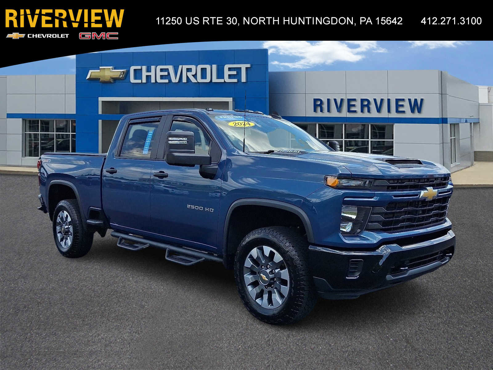 Certified 2024 Chevrolet Silverado 2500 Custom w/ Custom Value Package