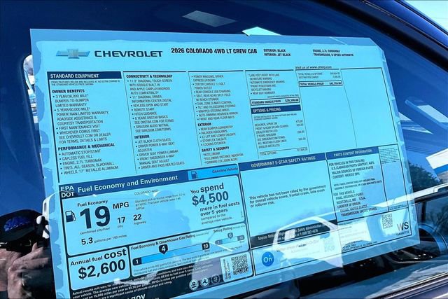 New 2026 Chevrolet Colorado LT image 13