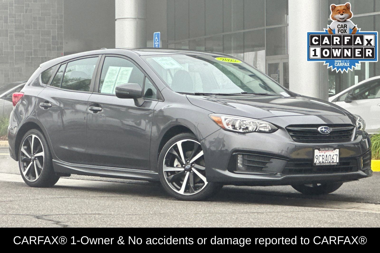 Certified 2022 Subaru Impreza 2.0i Sport w/ Popular Package #3 image 2