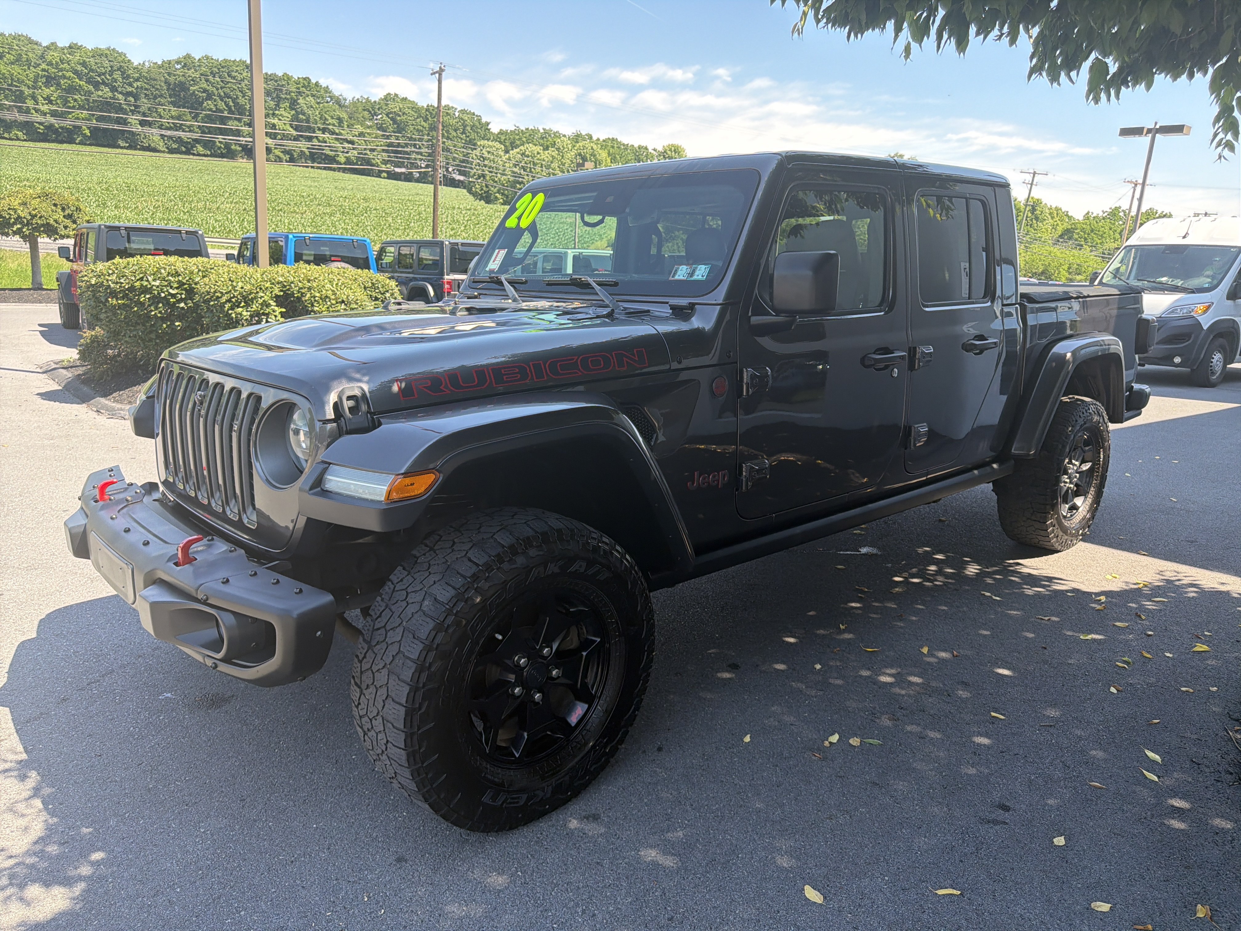 Used 2020 Jeep Gladiator Rubicon w/ Advanced Safety Group AWD/4WD image 8