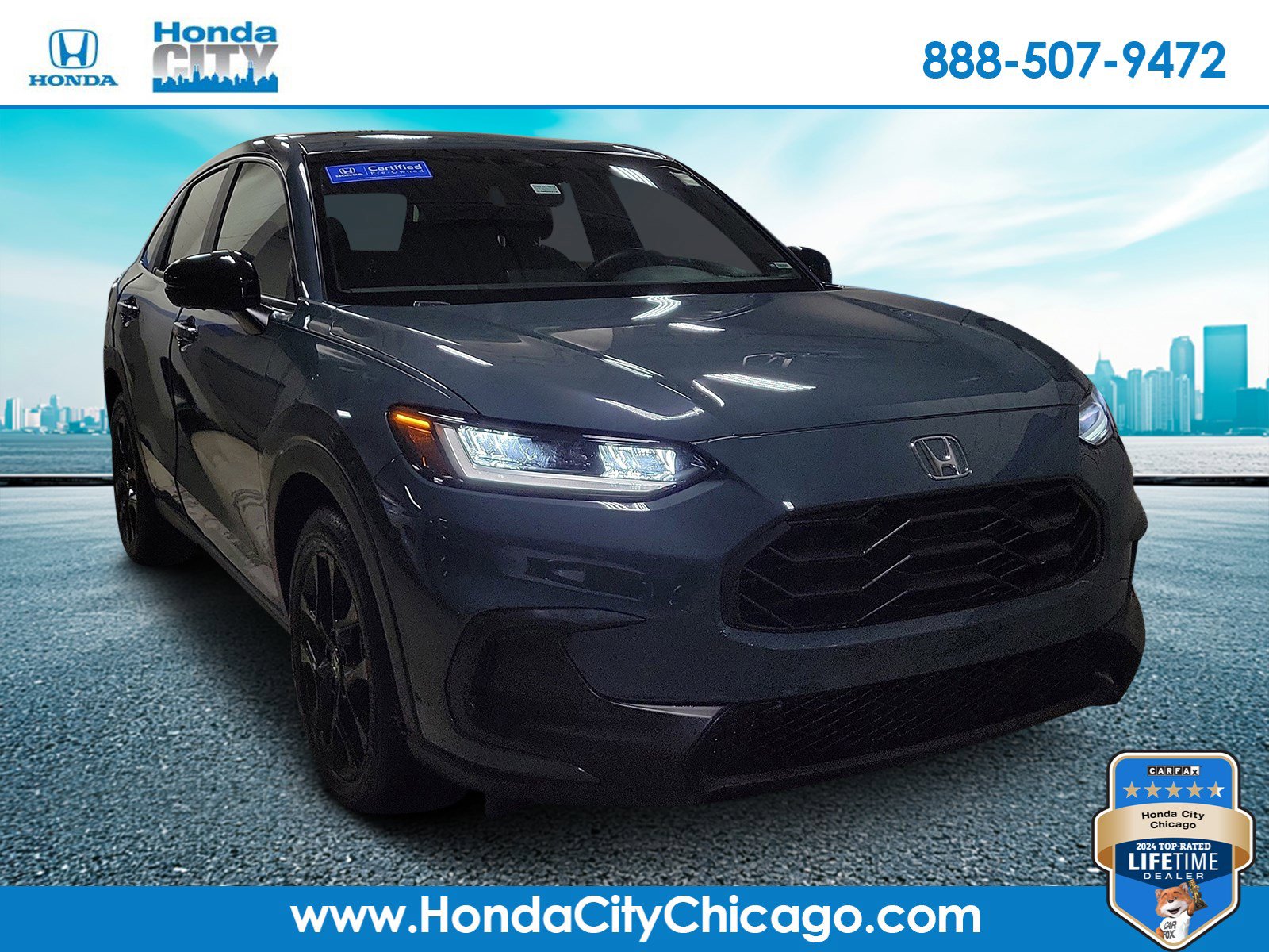 Certified 2025 Honda HR-V Sport image 1