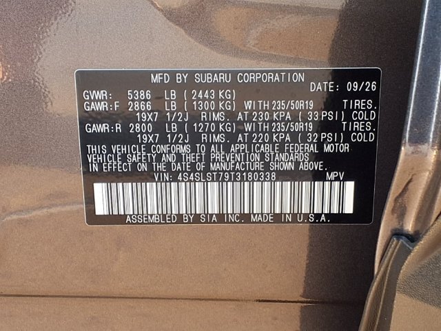 New 2026 Subaru Forester Touring AWD/4WD image 10