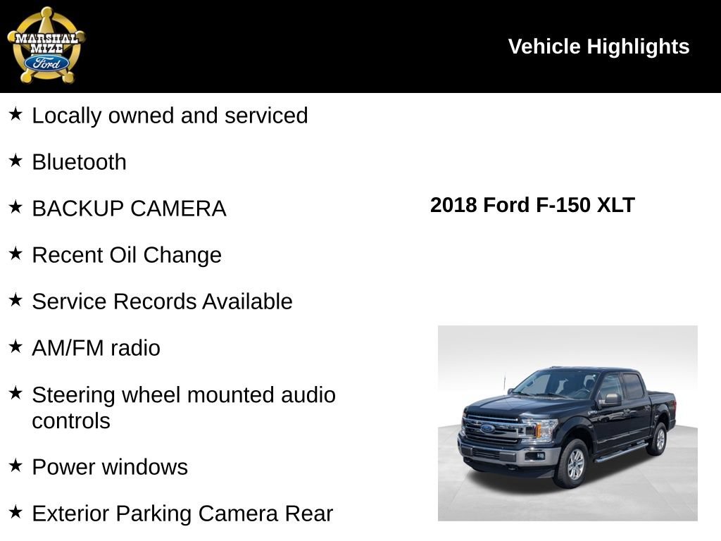 Used 2018 Ford F150 XLT AWD/4WD image 2
