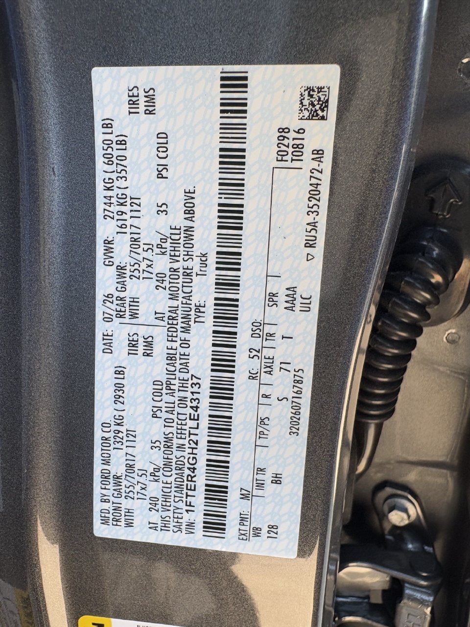 New 2026 Ford Ranger XLT w/ Trailer Tow Package RWD image 26