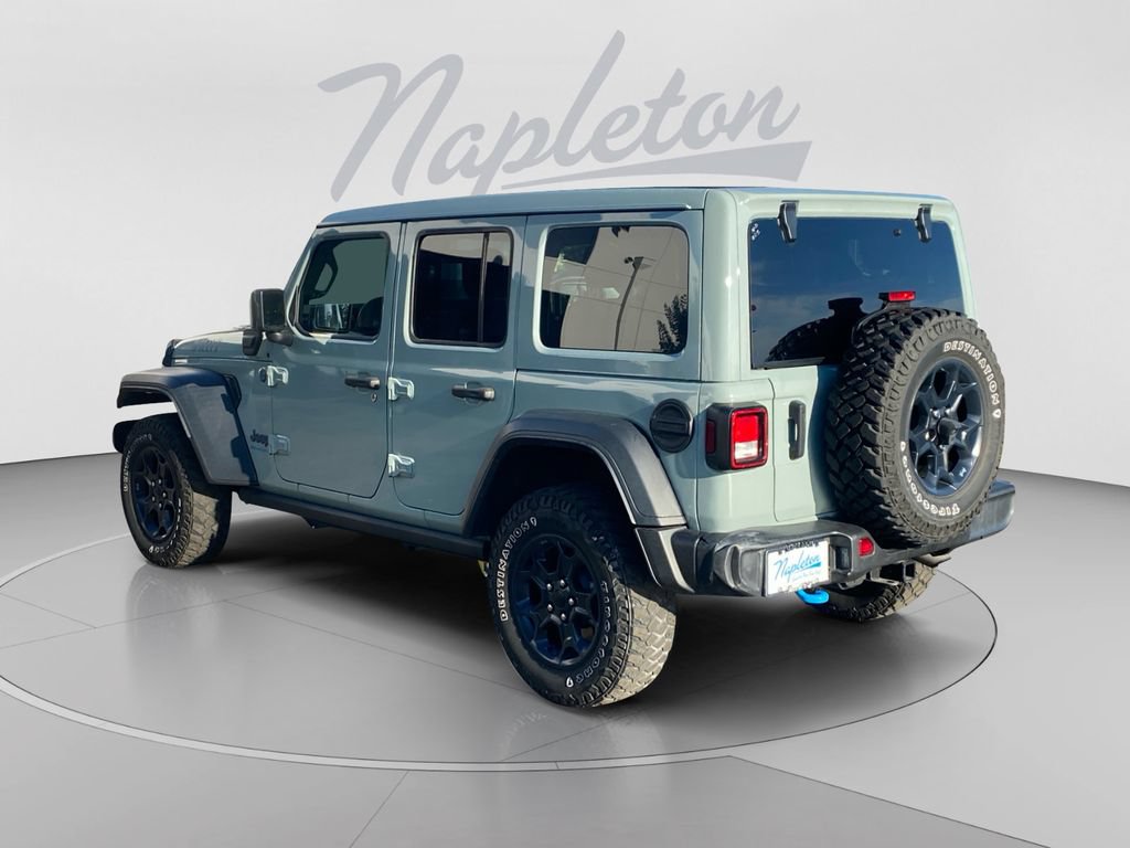 Used 2023 Jeep Wrangler Unlimited w/ Sun & Screen Package AWD/4WD image 3