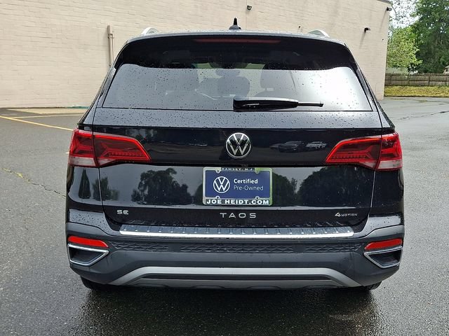 Certified 2023 Volkswagen Taos SE w/ Panoramic Sunroof Package AWD/4WD image 9