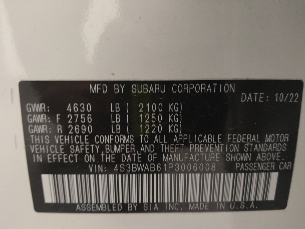 Used 2023 Subaru Legacy w/ Popular Package #1 image 33