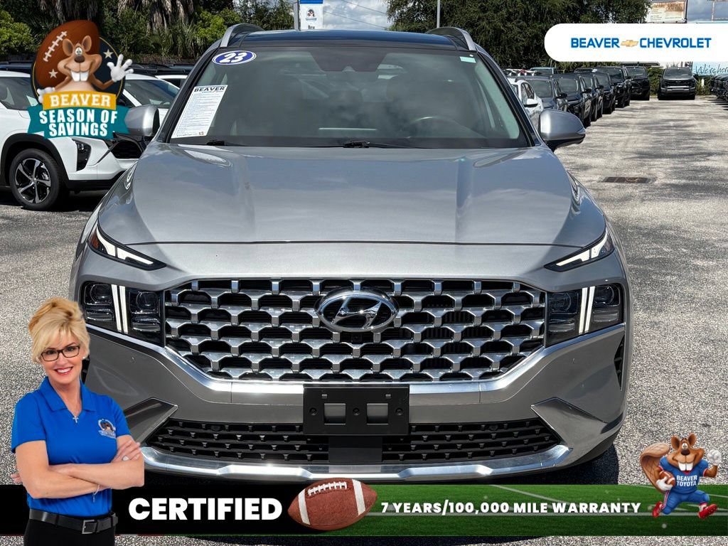 Used 2023 Hyundai Santa Fe Limited w/ Cargo Package AWD/4WD image 3