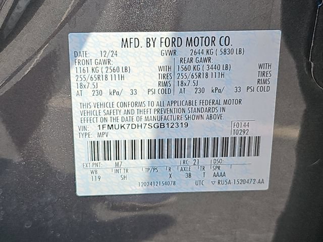 Certified 2025 Ford Explorer Active w/ Active Comfort Package RWD image 41
