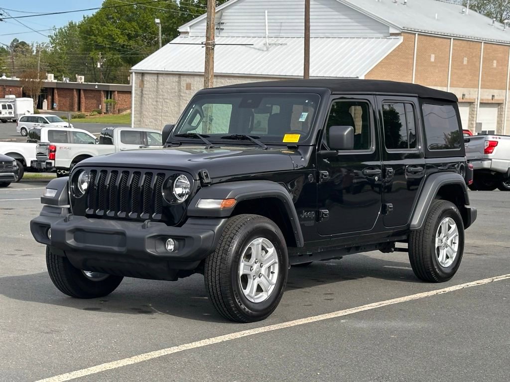 Used 2021 Jeep Wrangler Unlimited Sport image 2