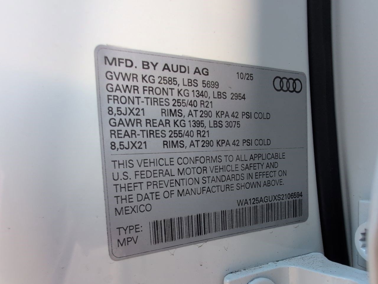 New 2025 Audi SQ5 Premium Plus image 41