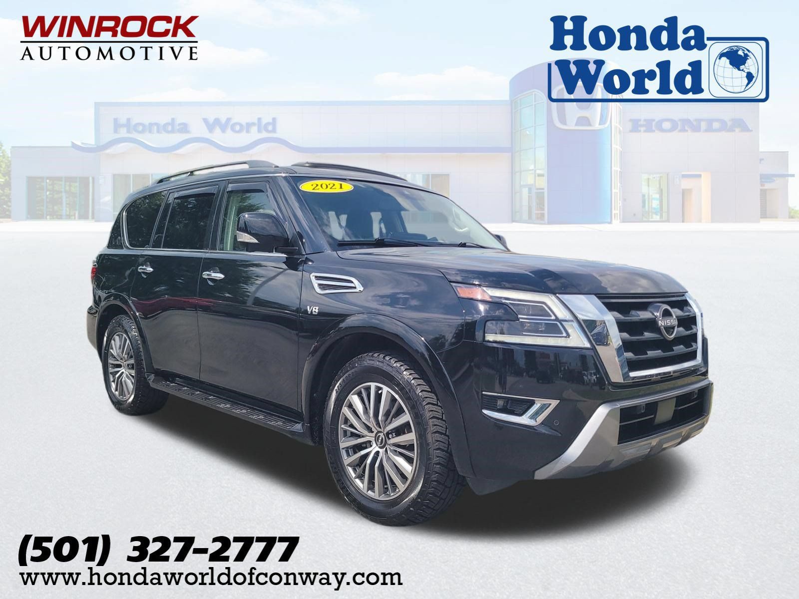 Used 2021 Nissan Armada SL w/ Captain's Chairs Package