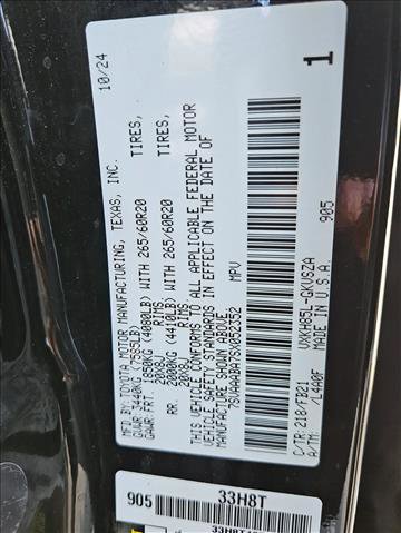 Certified 2025 Toyota Sequoia SR5 w/ TRD Sport Package image 25