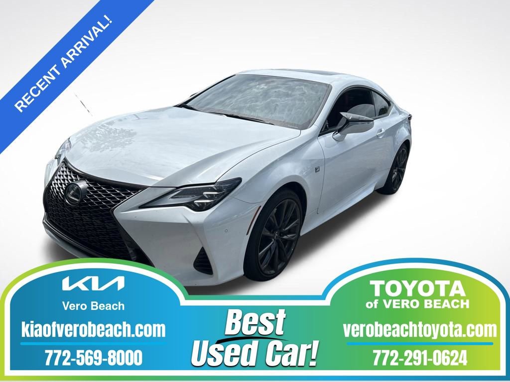 Used 2024 Lexus RC 350 F Sport w/ Navigation Package