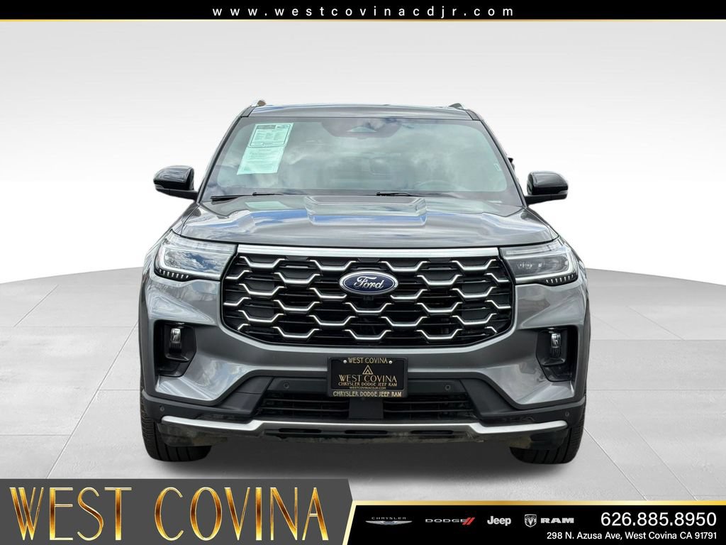 Used 2025 Ford Explorer Platinum w/ LUX Leather Package AWD/4WD image 2