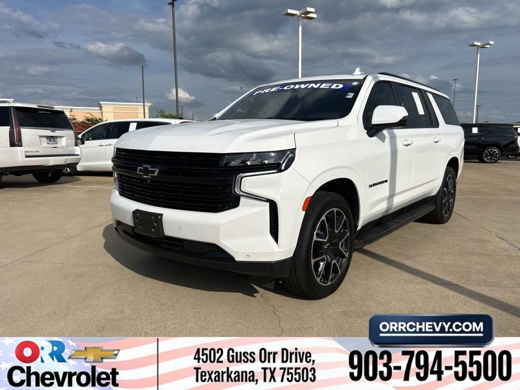 Used 2023 Chevrolet Suburban RST w/ Luxury Package RWD image 1