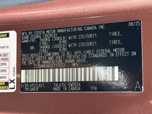 Certified 2025 Lexus RX 350 AWD w/ Convenience Package image 23