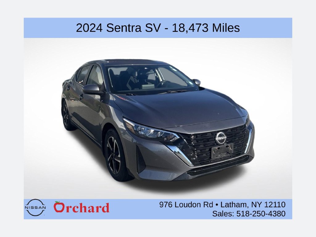 Certified 2024 Nissan Sentra SV w/ All-Weather Package