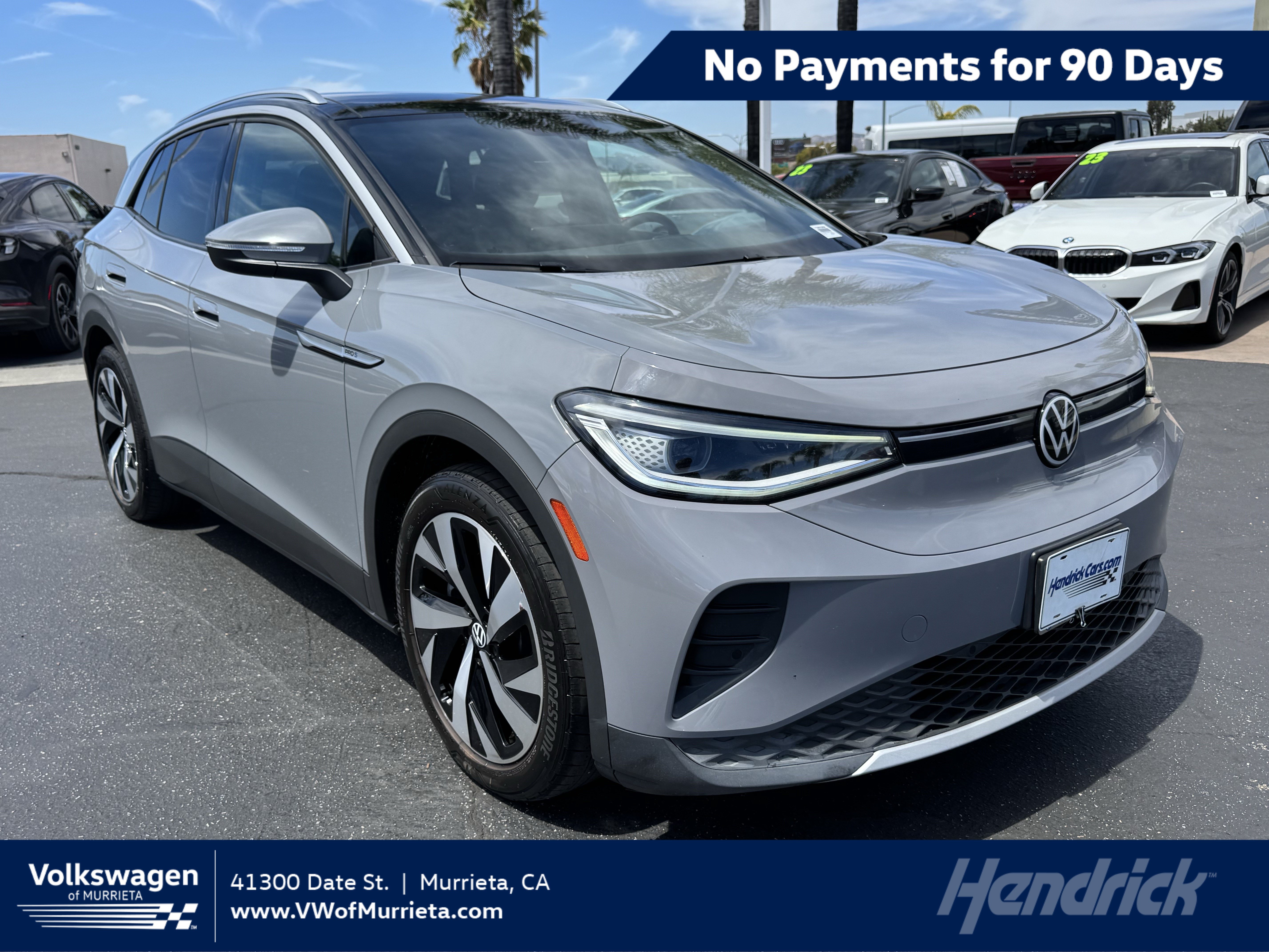Used 2021 Volkswagen ID.4 Pro S w/ Gradient Package RWD image 1
