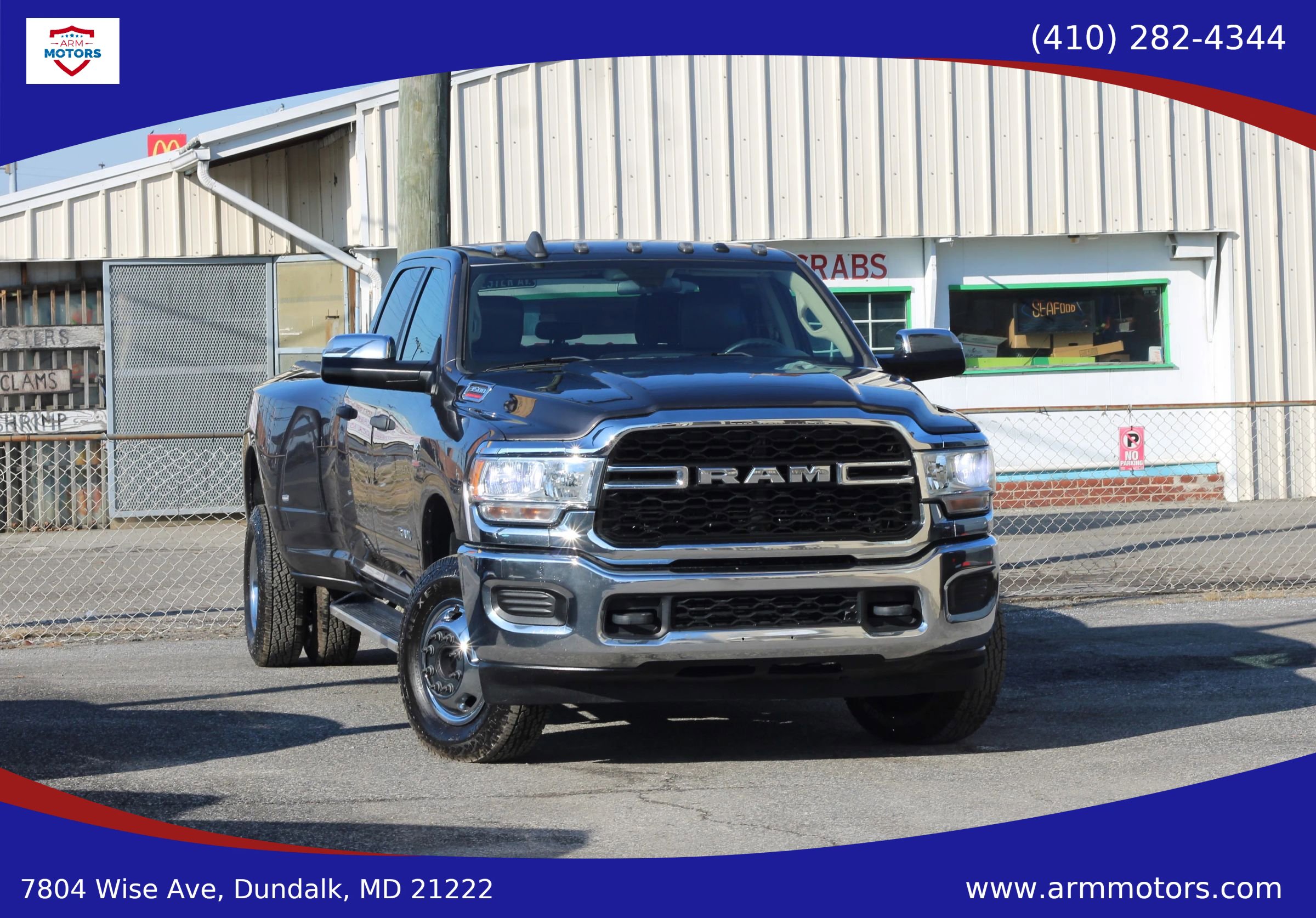 Used 2019 RAM 3500 Tradesman w/ Chrome Appearance Group AWD/4WD image 1