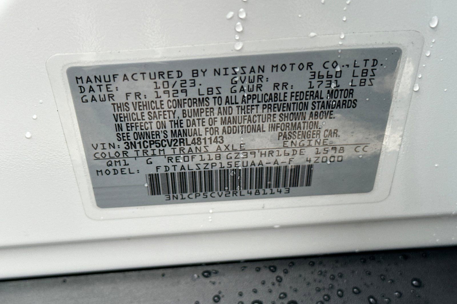 Used 2024 Nissan Kicks SV image 32