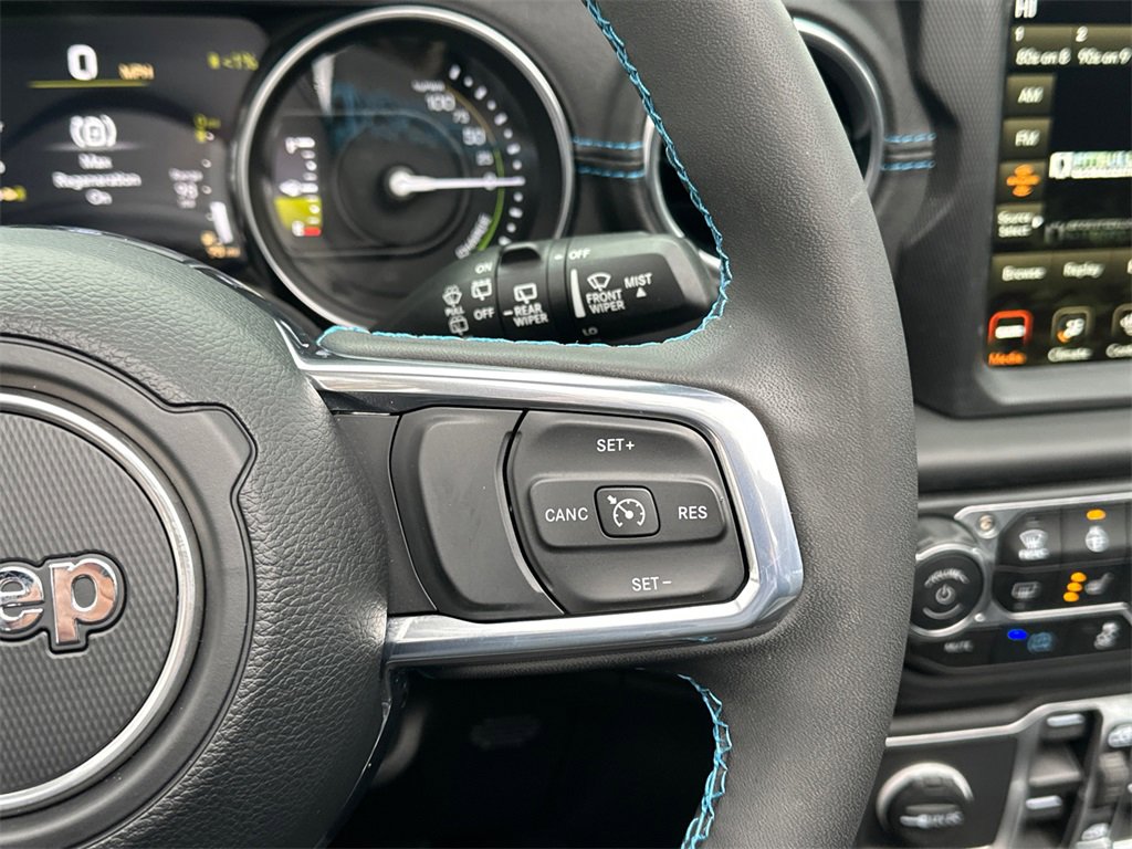 Used 2023 Jeep Wrangler Unlimited Rubicon 4xe w/ Steel Bumper Group image 23