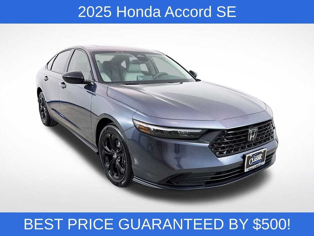 New 2025 Honda Accord SE