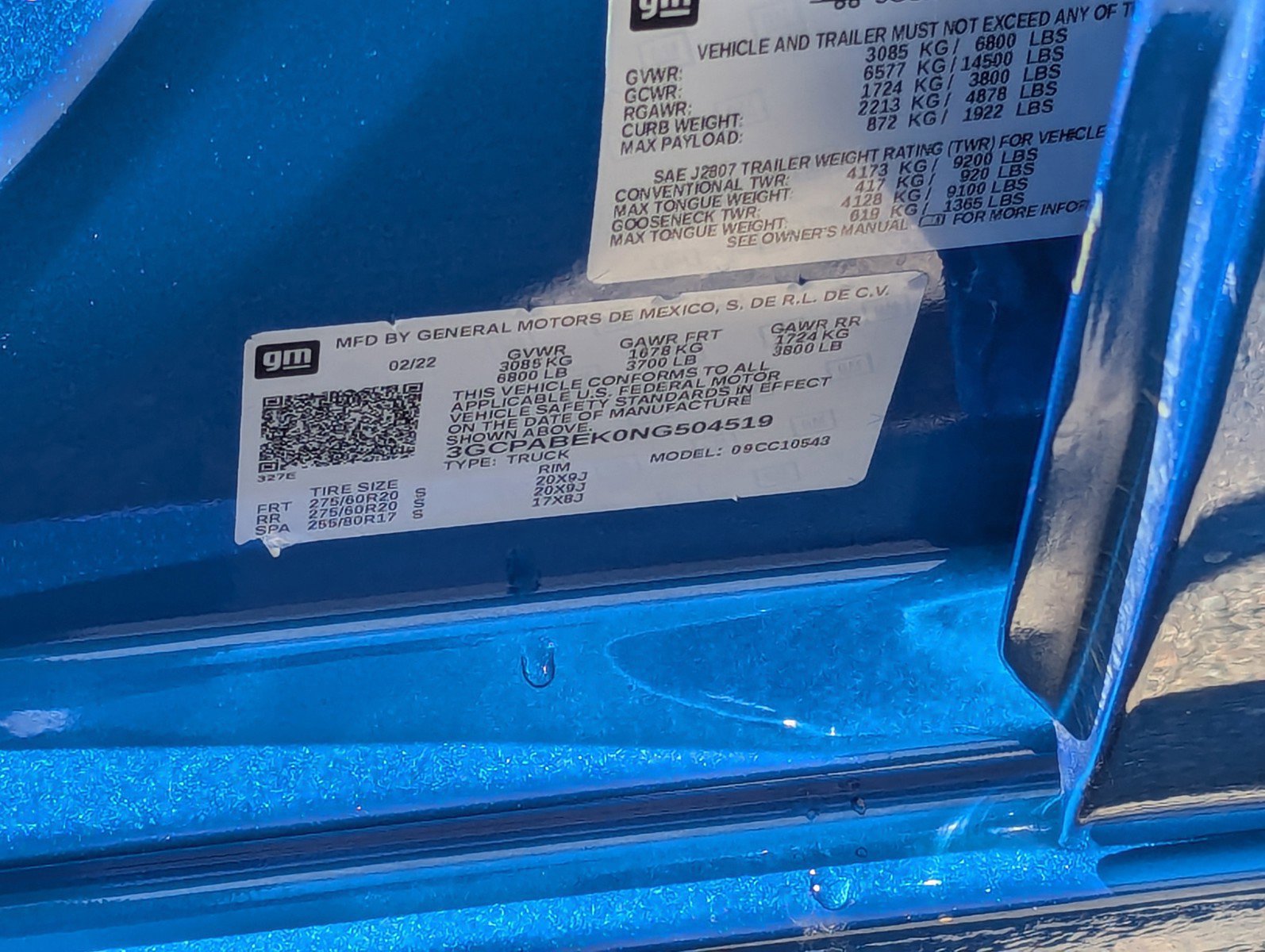 Used 2022 Chevrolet Silverado 1500 Custom image 17