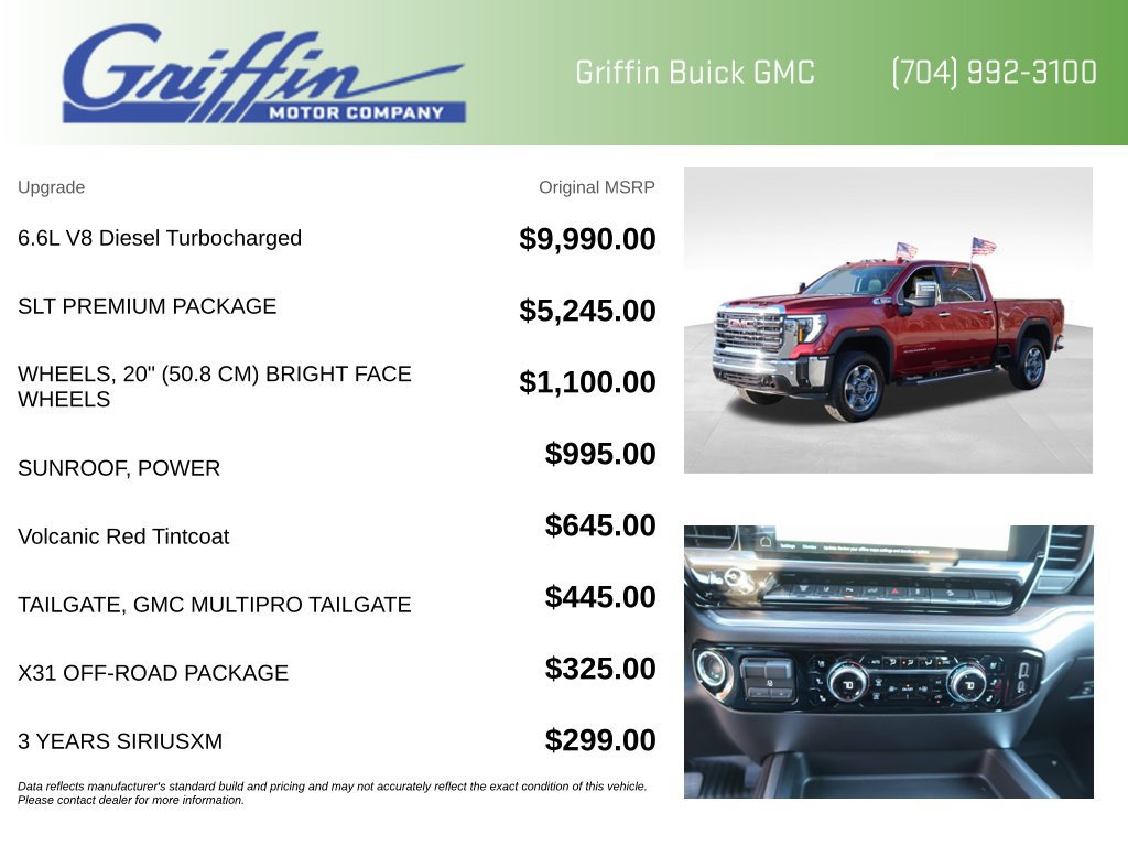 New 2026 GMC Sierra 2500 SLT w/ SLT Premium Package AWD/4WD image 5
