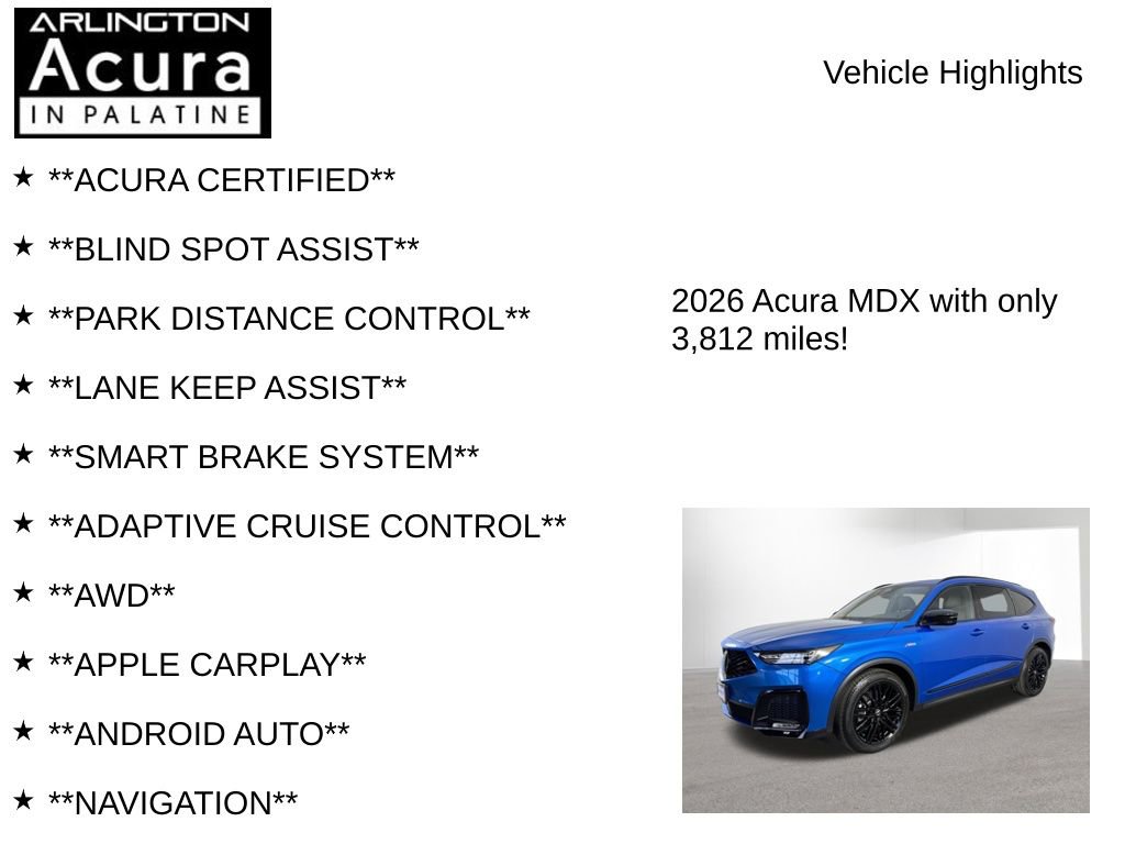 Certified 2026 Acura MDX A-Spec image 7