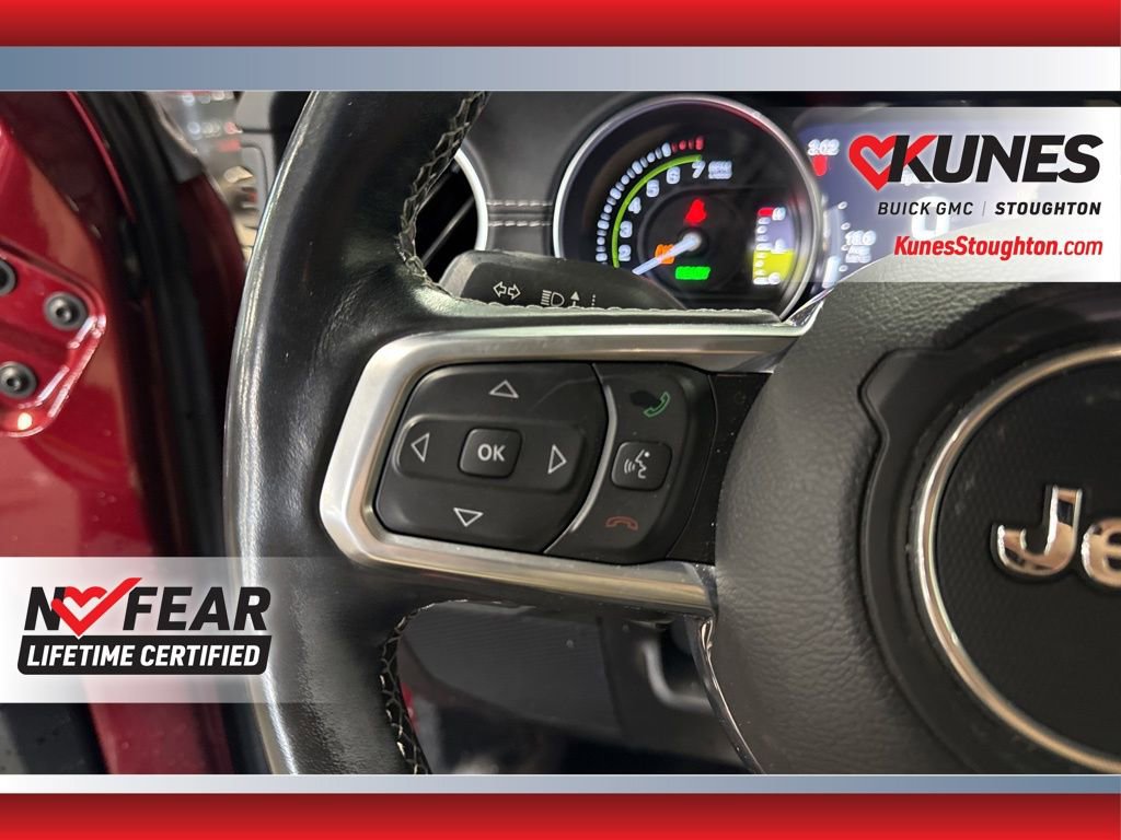 Used 2021 Jeep Wrangler Unlimited Sahara 4xe w/ Cold Weather Group image 25