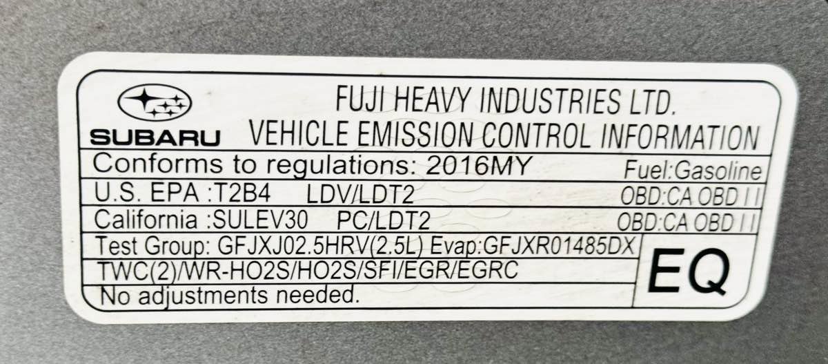 Used 2016 Subaru Legacy 2.5i Premium image 36