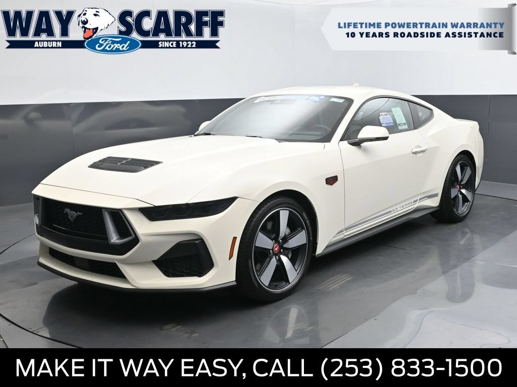 New 2025 Ford Mustang GT Premium w/ 60th Anniversary Package