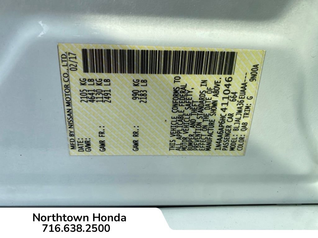 Used 2017 Nissan Maxima 3.5 SV FWD image 18